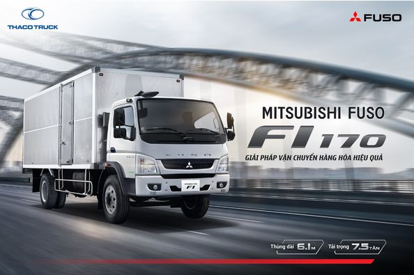 Xe Mitsubishi Fuso FI170 Tải Trọng 8,3 Tấn