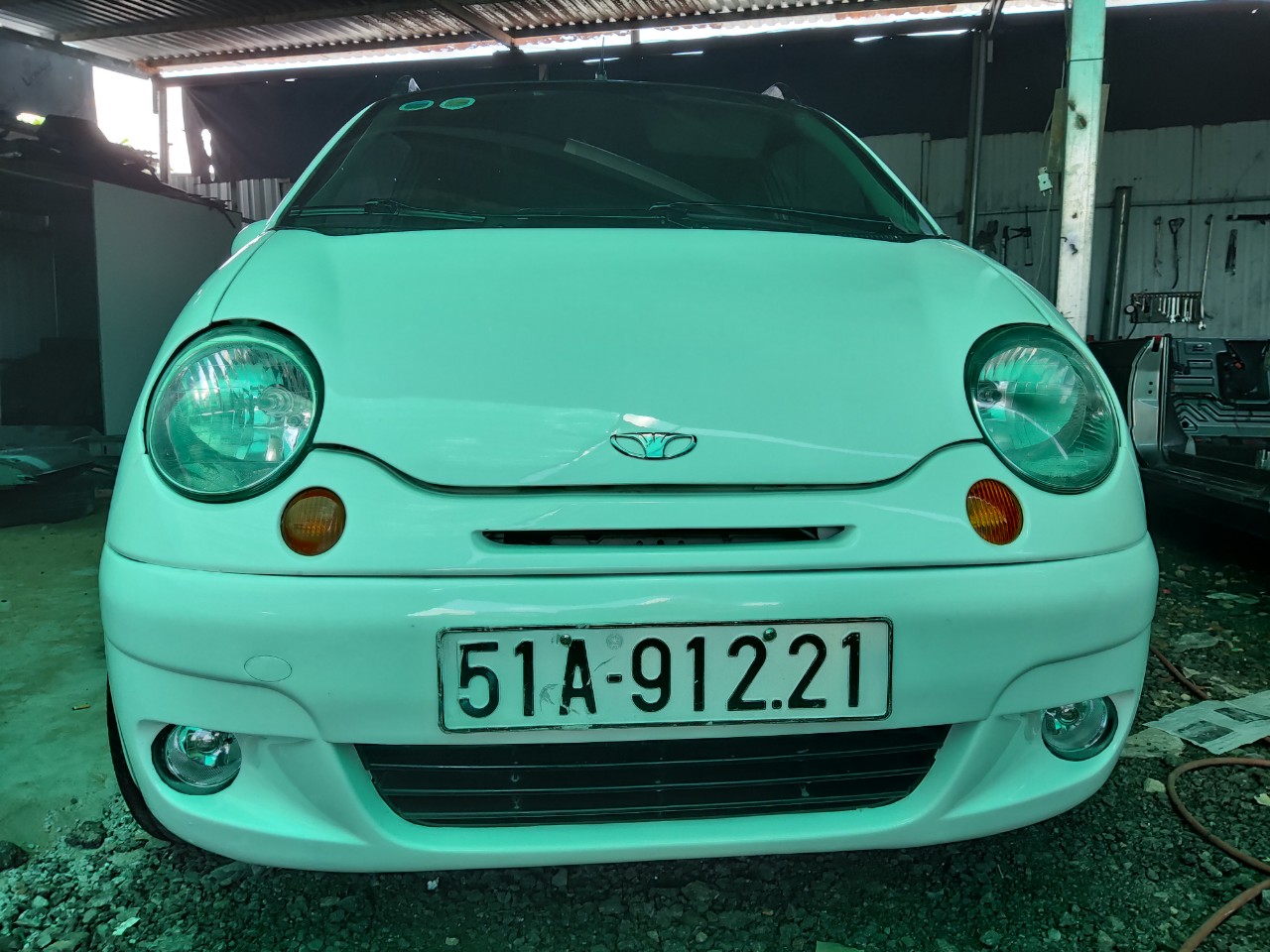 Daewoo Matiz 2007 trắng 78 triệu