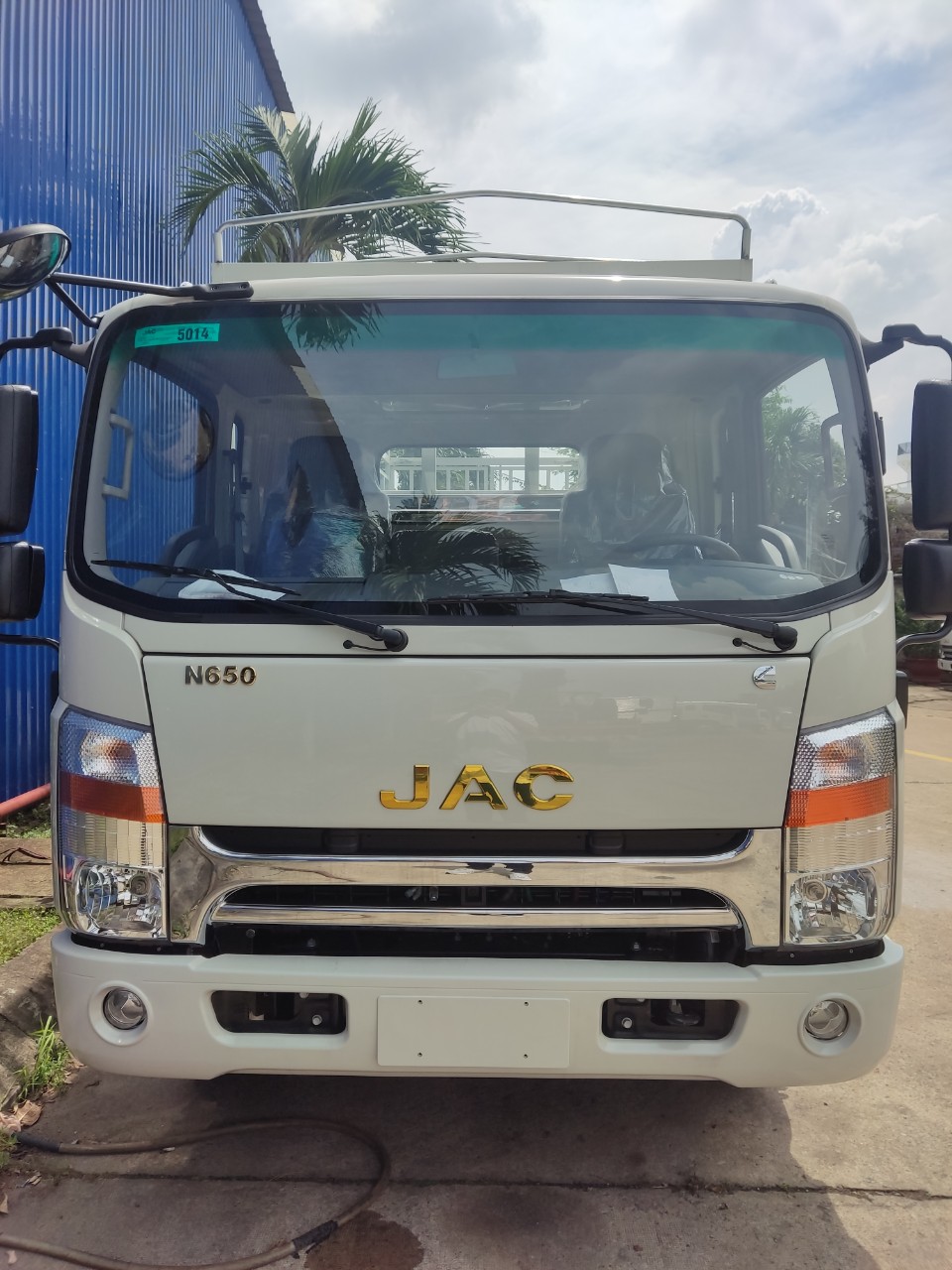 Xe tải JAC N650S Plus tải trọng 6,5 Tấn sử dụng động cơ Cummins Mỹ