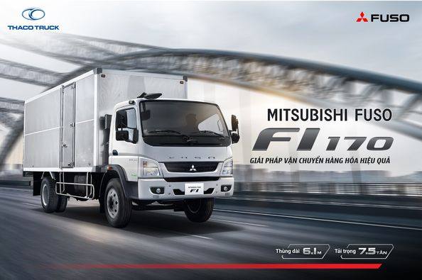 Xe Tải Fuso FI170 Tải 8,3 Tấn