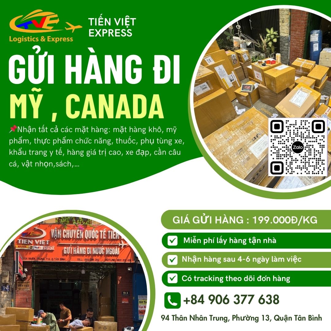 Nhận gửi hàng đi Mỹ , Canada giá rẻ uy tín Nhận gửi hàng đi Mỹ , Canada giá rẻ uy tín