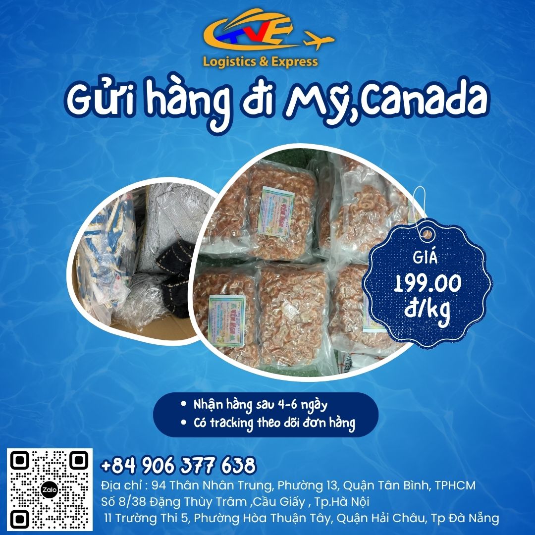 Em nhận gửi hàng đi Mỹ và Canada giá chỉ 199.000đ/kg. Em nhận gửi hàng đi Mỹ và Canada giá chỉ 199.000đ/kg.