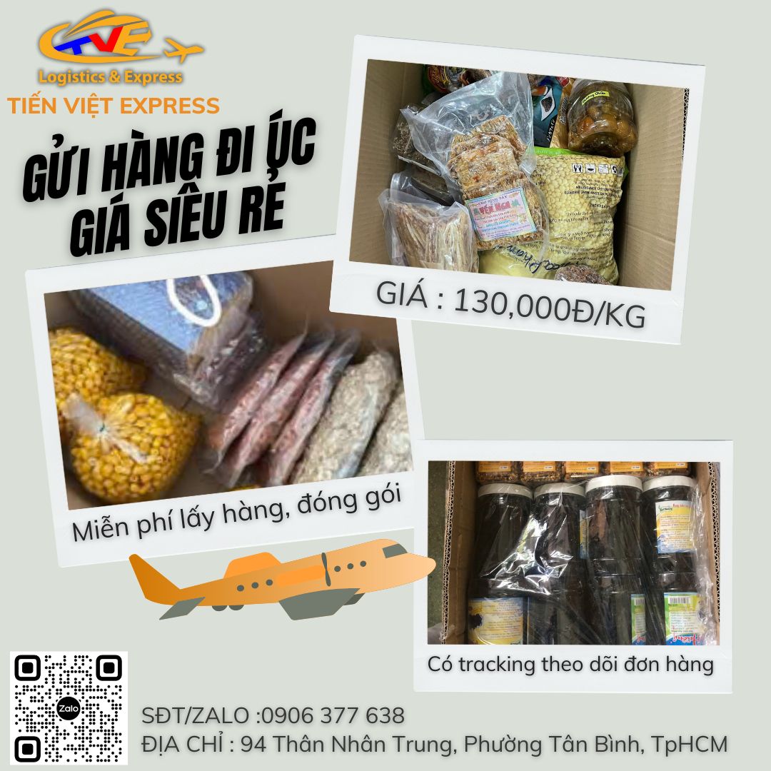 Em nhận gửi hàng đi Úc giá siêu rẻ siêu nhanh