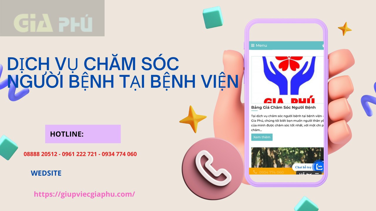 Dịch vụ chăm sóc người bệnh Gia Phú