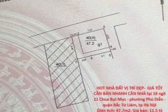 HOT NHÀ ĐẤT VỊ TRÍ ĐẸP-  GIÁ TỐT CẦN BÁN NHANH CĂN NHÀ tại quận Bắc Từ Liêm, tp