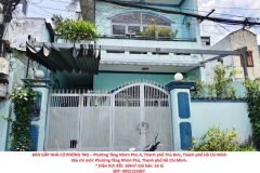 BÁN GẤP NHÀ CÓ PHÒNG TRỌ – Phường Tăng Nhơn Phú A, Thành phố Thủ Đức, Thành phố