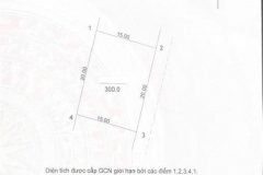 BÁN LÔ ĐẤT 300M KĐT HÀ PHONG MÊ LINH 4X TR/M SỔ ĐỎ
