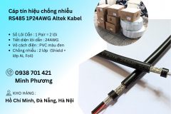 Cáp tín hiệu chống nhiễu RS485 1P24AWG Altek Kabel Đà Nẵng, Hà Nội, Khánh Hòa