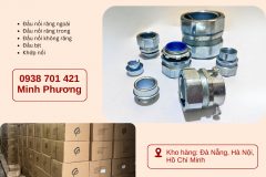 Phụ kiện ống ruột gà lõi thép bọc nhựa PVC sẵn kho Đà Nẵng, Hà Nội, Hồ Chí Minh