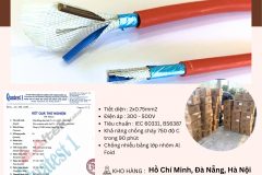 Cáp chống cháy chống nhiễu 2x0.75 Altek Kabel Đà Nẵng, Bình Định, Phú Yên