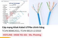Cáp mạng Altek Kabel UTP6e chính hãng