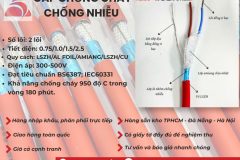 Cáp tín hiệu chống cháy chống nhiễu Altek kabel 2x0.75/2x1.0/2x1.5/2x2.5