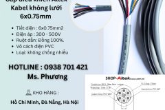 Cáp điều khiển Altek Kabel không lưới 6x0.75mm Đà Nẵng, Hà Nội, Hồ Chí Minh