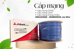 Cáp mạng LAN cho hệ thống camera IP công trình