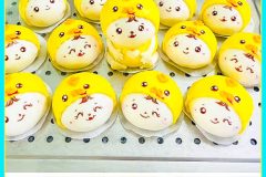 Bánh bao linh vật rắn – biểu tượng bình an & may mắn cho bé