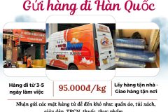 Gửi hàng đi Hàn Quốc  - Tiến Việt Express
