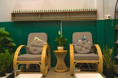 Ghế mây làm nail