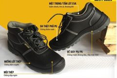 Top thương hiệu giày bảo hộ lao động tại Ninh Bình