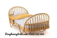 Giường mây tự nhiên cho bé