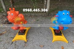 Thú nhún lò xo con voi, con ngựa, con hươu hàng nhập khẩu