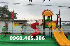 Cầu trượt trẻ em liên hoàn nhập khẩu ngoài trời uy tín chất lượng cao