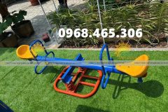 Bập bênh mầm non, bập bênh lò xo mầm non, bập bênh sắt trẻ em