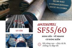 BÁN THÉP TRÒN SF55 / SF60 – HÀNG SẴN KHO, CÓ ĐĂNG KIỂM