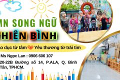 Mầm non Song Ngữ Thiên Bình – Quận Bình Tân