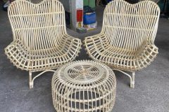 Ghế mây lười ngồi đọc sách
