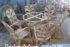 Ghế ăn mây tre đan giá rẻ
