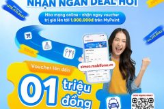 Hòa mạng sim mới, nhận ngàn Deal hời cùng MobiFone
