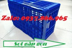 Thùng nhựa xếp gấp gọn, thùng nhựa gấp gọn, thùng nhựa rỗng- sọt nh
