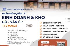 Phần mềm quản lý Kinh Doanh Gỗ - Ván Ép