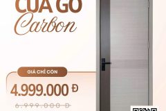 Cửa Gỗ Carbon: Xu Hướng Vật Liệu Mới Cho Không Gian Sống Đẳng Cấp