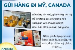 Gửi hàng đi USA, CANADA - Tiến Việt Express