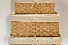 Giỏ chữ nhật đựng đồ mây tự nhiên