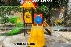 Cầu trượt trẻ em nhập khẩu ngoài trời
