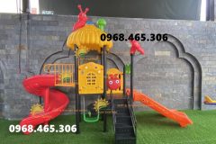Cầu trượt trẻ em liên hoàn nhập khẩu siêu bền giá ưu đãi