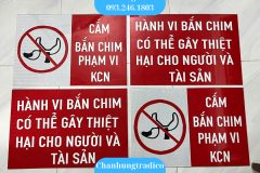 Sản xuất và cung cấp các loại biển báo giao thông phản quang