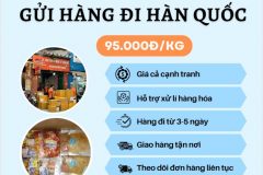 Gửi hàng đi Hàn Quốc - Tiến Việt Express