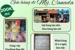 Gửi hàng đi USA, Canada - Tiến Việt Express