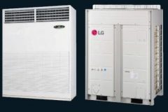 Lắp máy lạnh tủ đứng LG cho trung tâm thương mại