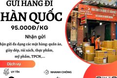 Gửi hàng đi Hàn Quốc - Tiến Việt Express