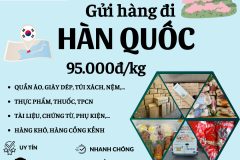 Gửi hàng đi Hàn Quốc - Tiến Việt Express