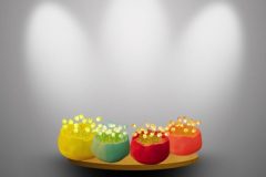 Đèn ngủ LED chậu hoa Tulip tự làm đơn giản- Thích decor