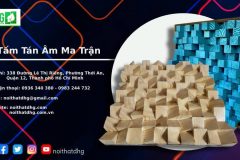 Gỗ Tán Âm Ma Trận - Vật Liệu Cách Âm - Tiêu Âm DHG