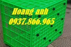 Sọt nhựa 26 bánh xe, sọt nhựa công nghiệp, sọt nhựa đẩy hàng, sọt ké