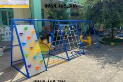 Thang leo thể chất liên hoàn, xà đu thang leo liên hoàn trẻ em
