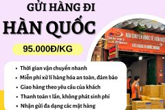 Gửi hàng đi Hàn Quốc  - Tiến Việt Express