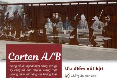 Thép kháng thời tiết Corten A/B chính hãng -UNICO